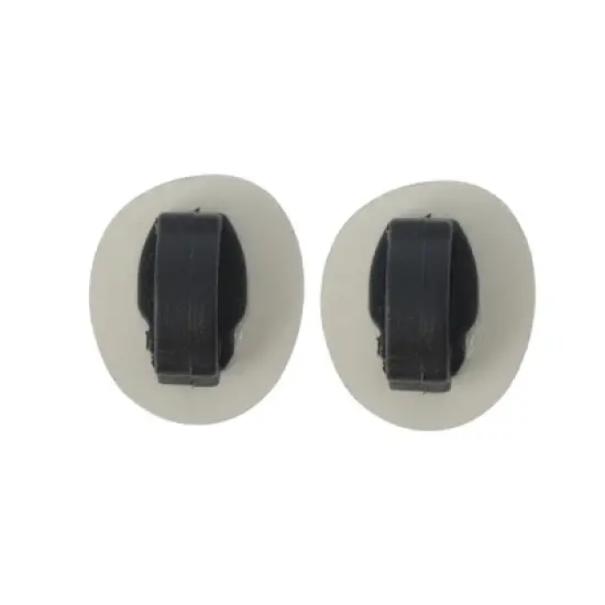 Unique Bargains Novelty Letter Plate Shoelace Charms Silver Tone 1 Pair image {3}