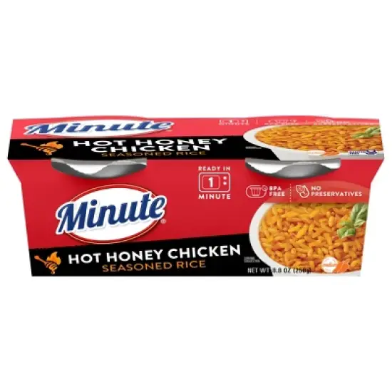 Minute Hot Honey Rice - 2pk / 8.8oz image {10}