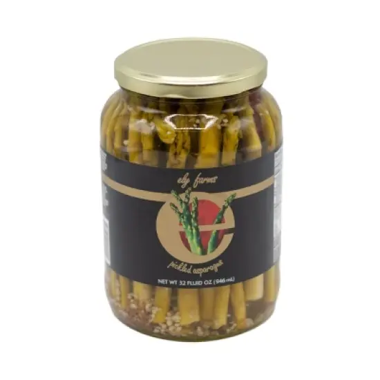 Ely Farms 32 oz Pickled Asparagus - Pack of 2 image {1}