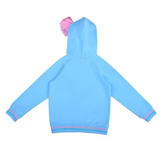 Nickelodeon Girl's JoJo Siwa Bows Are Everything Graphic Hooded Sweatshirt and Jogger Pants Set for Kids image {4}