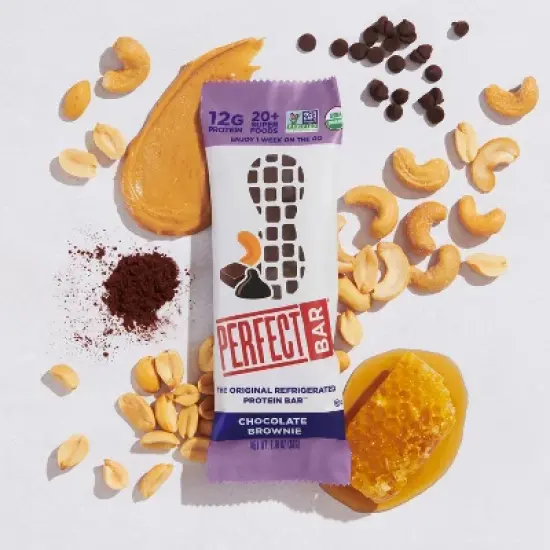 Perfect Bar Chocolate Brownie Refrigerated Protein Bars - 2.18oz image {4}