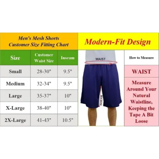 Jump Start Men's 4-Pack Lightweight Breathable Moisture Wicking Mesh Shorts image {1}