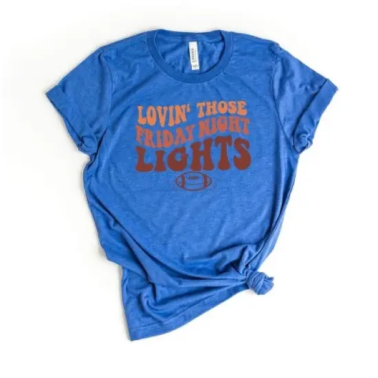Simply Sage Market Women's Friday Night Lights Football Short Sleeve Graphic Tee image {3}