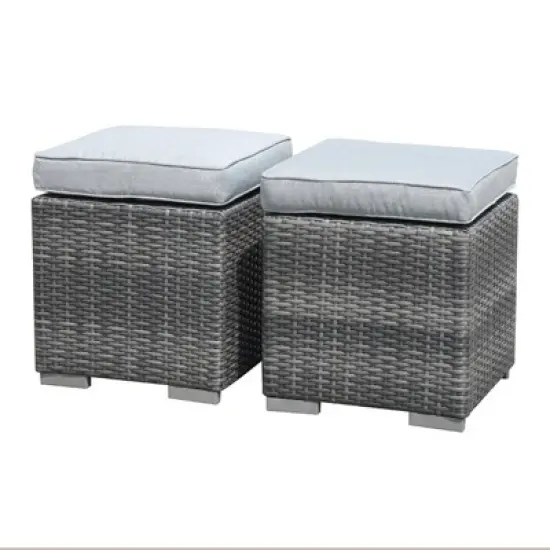 Sunsitt 2pc Outdoor Ottoman image {7}