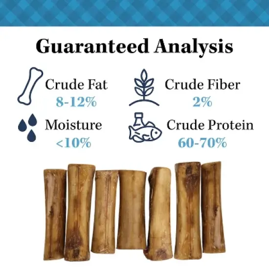 Country Living 5&rdquo;-6&rdquo; Beef Center Cut Bones for Dogs &ndash; 5 Count Bag &ndash; All-Natural, Long-Lasting Dog Chews &ndash; Single-Ingredient image {7}