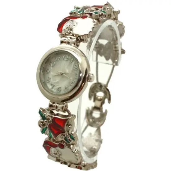 Olivia Pratt Delicate Christmas Themed Women Bracelet Watch image {1}