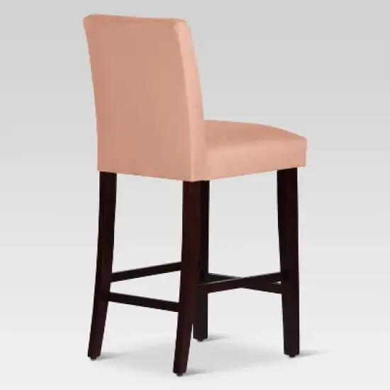 30" Velvet Parsons Barstool Wood - Threshold&trade; image {3}