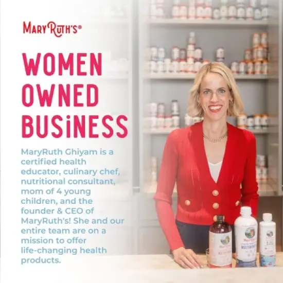 MaryRuth's Organic Women's 40+ Precision Probiotic Digestive Liquid Drops image {8}