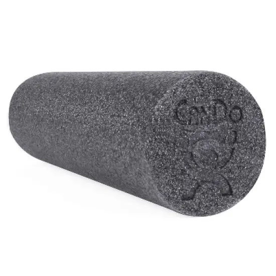 CanDo Plus Round Gray Exercise Fitness Foam Rollers for Muscle Restoration, Massage Therapy, Sport Recovery and Physical Therapy image {7}