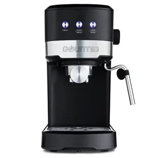 Gourmia 15 Bar Espresso Maker with Powerful Frothing Wand &ndash; Black: 1500W, 30oz Capacity, Electric, Hand Wash image {8}