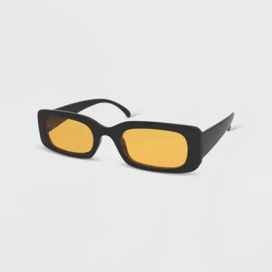 Women's Solid Plastic Rectangle Sunglasses - Wild Fable&trade; image {1}