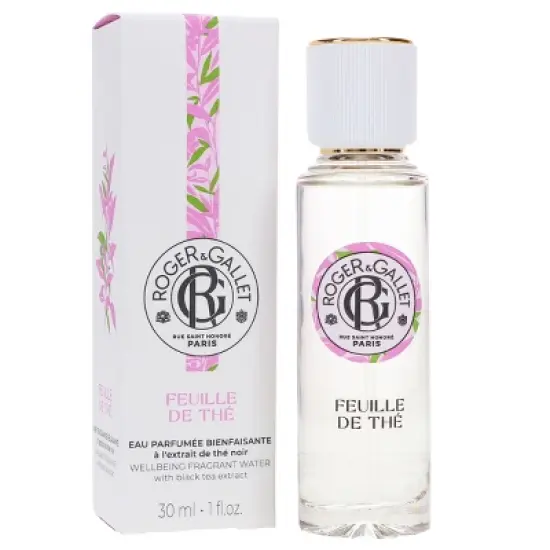 Roger&Gallet Wellbeing Fragrant Water Feuille De The 1 oz image {6}