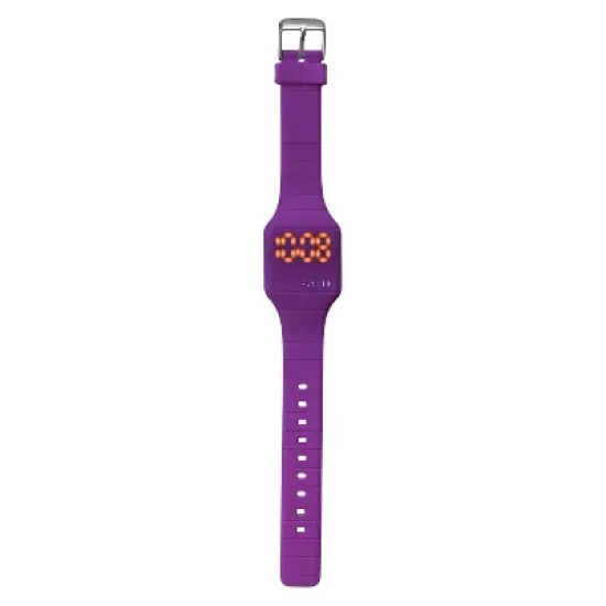 Girls' Fusion Hidden LED Digital Watch - Purple image {3}