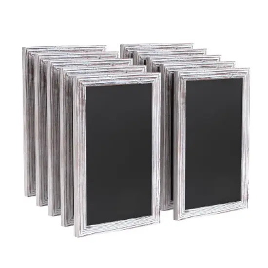 Merrick Lane Set of 10 Wall Mount Magnetic Chalkboards image {14}