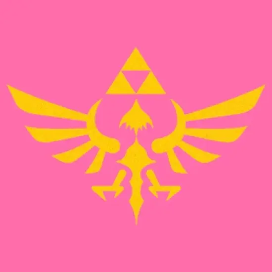 Girl's Nintendo The Legend of Zelda Skyward Sword Logo Crop T-Shirt image {1}