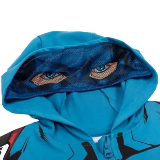 Marvel Spider-Man,Avengers Fleece Zip Up Hoodie Little Kid to Big Kid image {4}