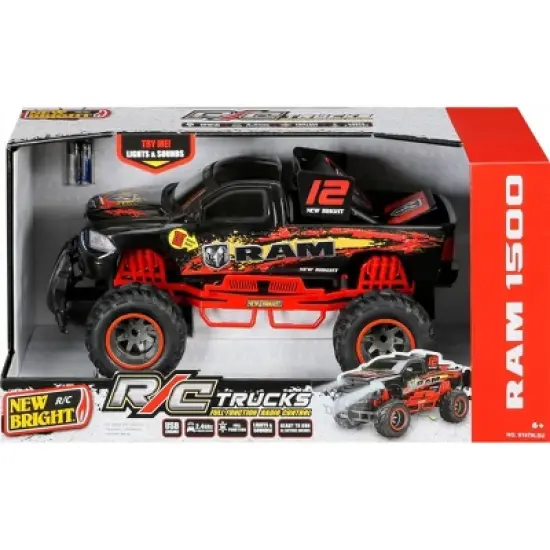 New Bright RC Ram 1500 Pickup Truck - 1:10 Scale image {8}