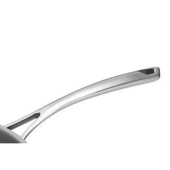 Cuisinart Forever 12" Non-Stick Stainless Steel Skillet with Helper Handle- 9522-30HNS image {2}