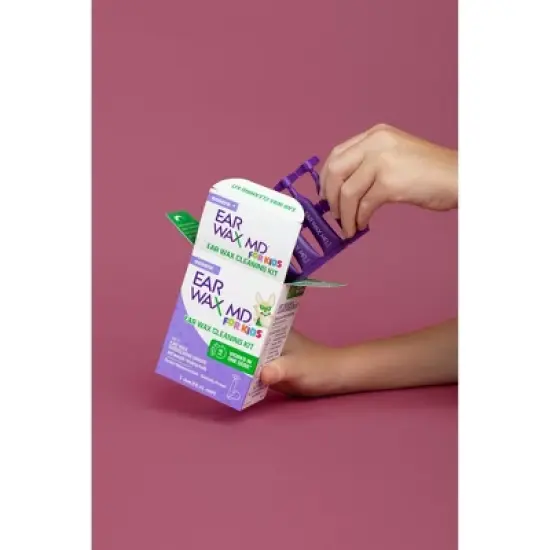 Ear Wax MD Eosera Kids' Multi-Use Wax Cleaning Kit - 5 vials image {3}