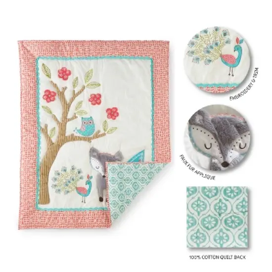 Fiona 5-Piece Nursery Crib Bedding Set - Levtex Baby image {2}