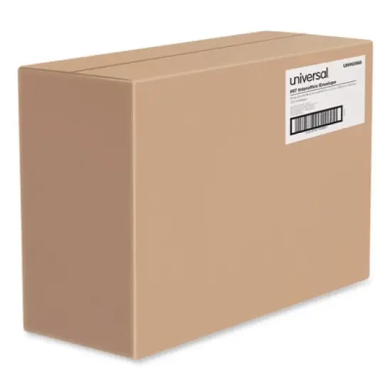 Universal Light Brown Kraft String/Button Interoffice Envelope, #97, Two-Sided Five-Column Format, 10 x 13, Light Brown Kraft, 100/Box image {2}