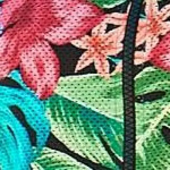 Swim 365 Women&rsquo;s Plus Size Chlorine Resistant Long-Sleeve Colorblock Swim Tee image {2}