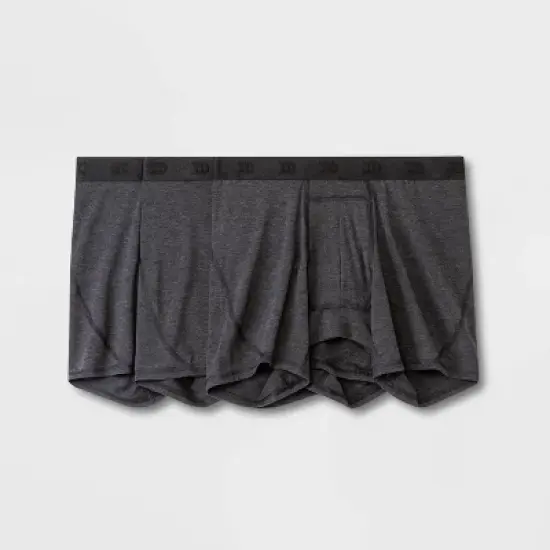Men's Active 3pk Boxer Briefs - All in Motion&trade; Black image {2}