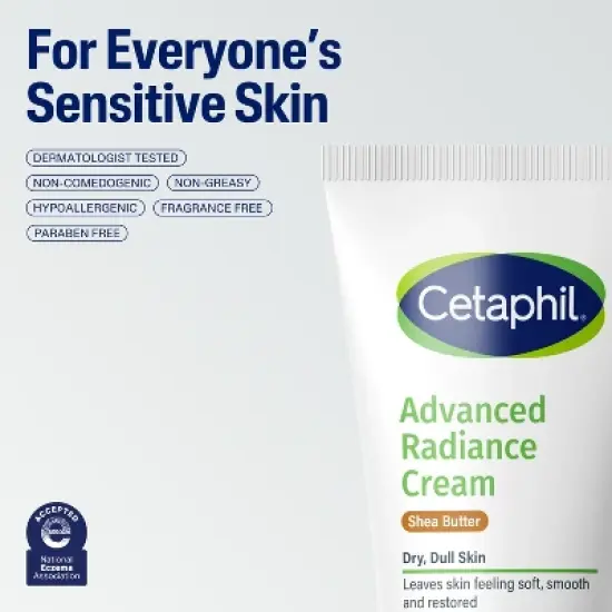 Cetaphil Advance Relief Body and Face Cream with Shea Butter - Unscented - 6oz​ image {7}