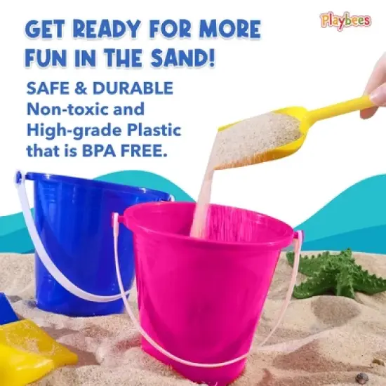 Playbees Beach Sand Toy Set image {8}