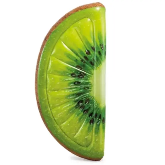 Intex Giant Inflatable 70 Inch Kiwi Slice Mat Swimming Pool Float Lounger Raft image {3}