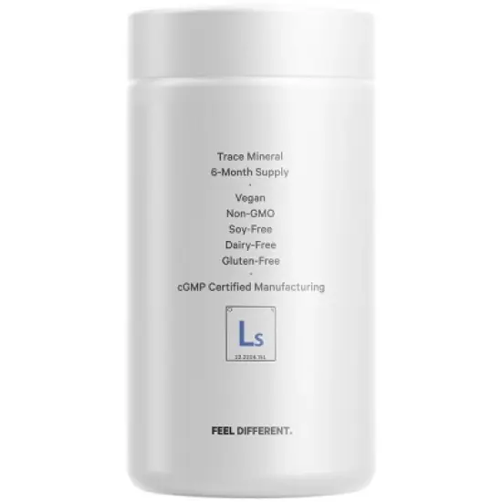 Codeage Liposomal Selenium Supplement, Trace Mineral Selenomethionine, 6-Month Supply, Vegan - 180ct image {8}