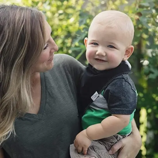 Baby Bandana Bibs, 100% Organic Cotton, 8 Pack Unisex  by Comfy Cubs image {3}