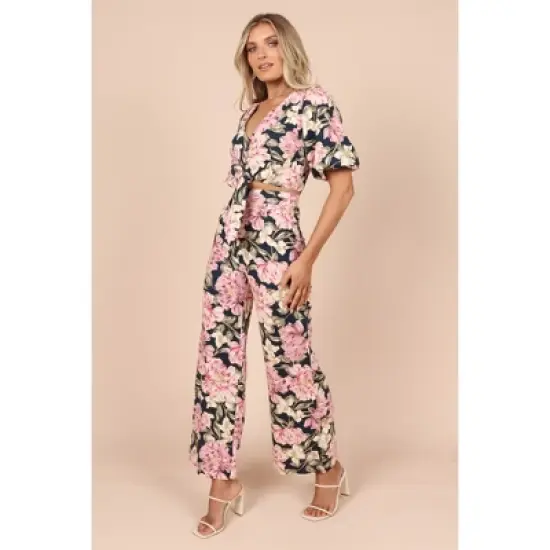 Petal and Pup Womens Tonya High Waist Wide Leg Pants image {3}