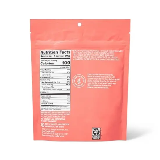 Apple, Strawberry, & Peach Freeze Dried Fruit Blend - 1oz - Good & Gather&trade; image {2}