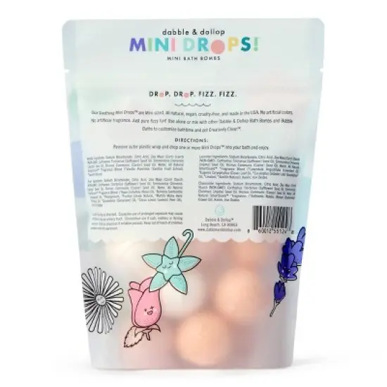 Dabble & Dollop Mini Bath Bombs - Soothing - 12ct/0.8oz image {1}