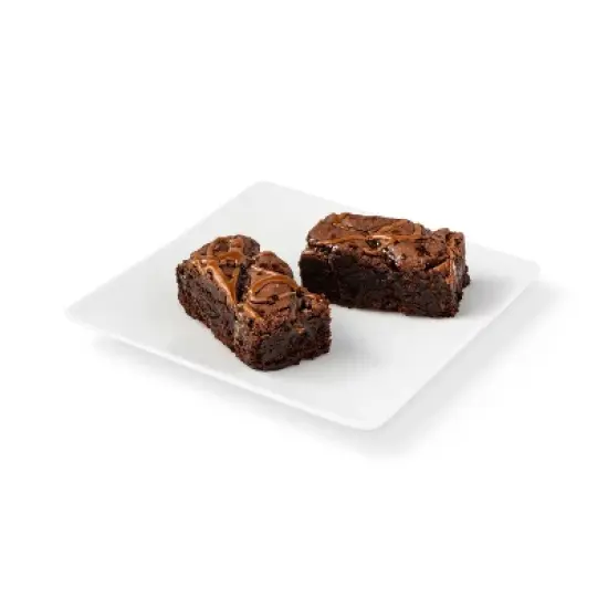 Marbled Sea Salt and Caramel Brownie - 13oz/8ct - Favorite Day&trade; image {1}
