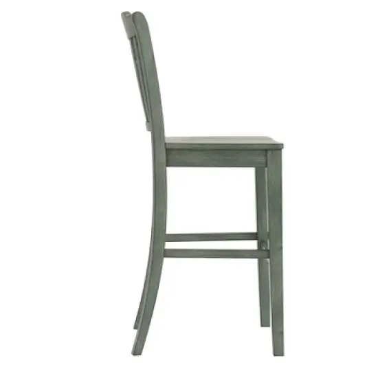 Set of 2 29" South Hill Slat Back Barstools - Inspire Q image {4}
