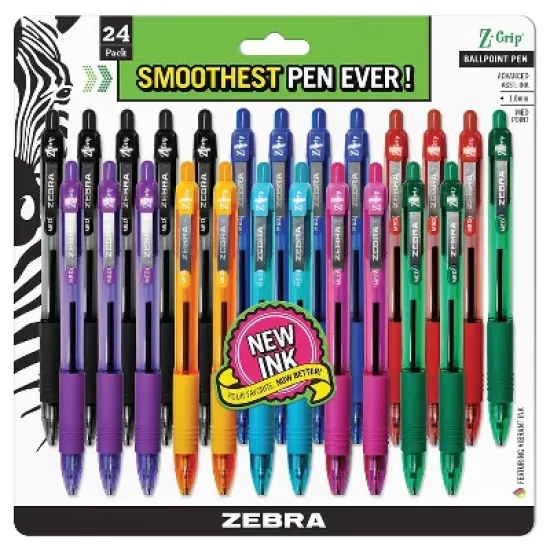 Zebra Pen Z-Grip Retractable Ballpoint Pen 12223 image {2}