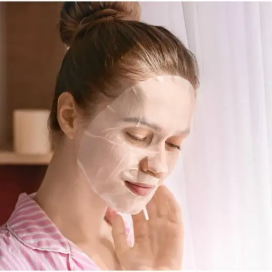 Azure Skincare Hyaluronic and Collagen Sheet Mask - 5ct image {2}