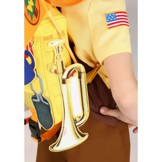 HalloweenCostumes.com Kid's Deluxe Disney UP Russell Halloween Costume | Boy's Wilderness Explorer Adventure Outfit | Disney Costumes for Dress-Up image {2}