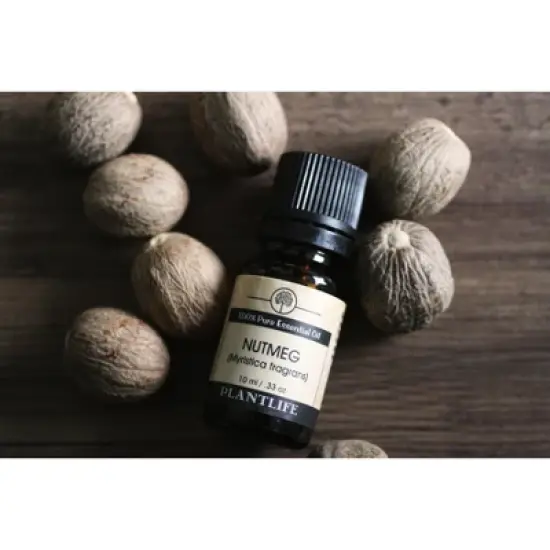 Plantlife Nutmeg Aromatherapy Essential Oil &ndash; 100% Pure, Therapeutic Grade, No Additives or Fillers, 10 ml image {2}