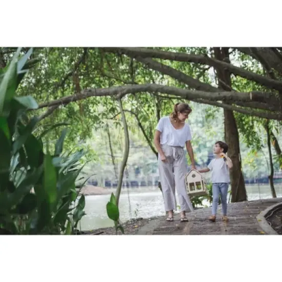 Plantoys| Slide N Go Dollhouse image {8}