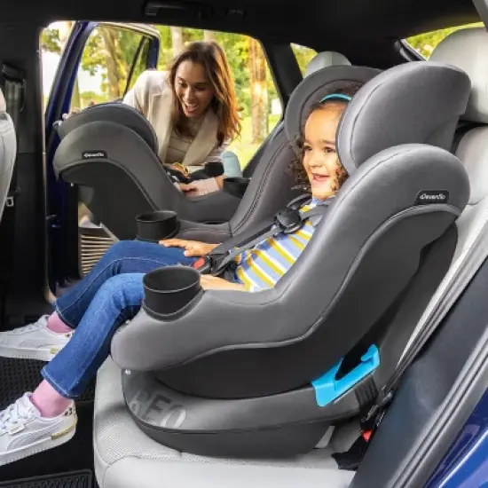 Evenflo REO by Revolve360 Rotating Convertible Car Seat with Quick Clean Cover - Danvers image {17}