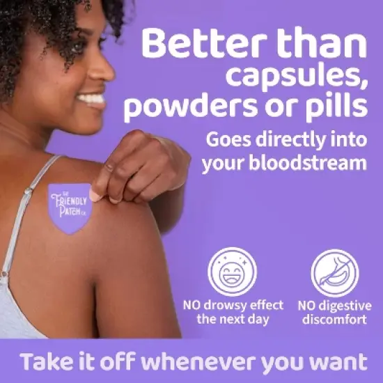 The Friendly Patch Snooze Sleep patches 28 Melatonin, Valerian Root, Ashwagandha, Magnesium image {5}