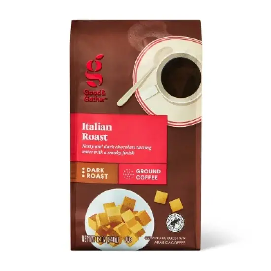 Italian Dark Roast Ground Coffee - 12oz - Good & Gather&trade; image {5}