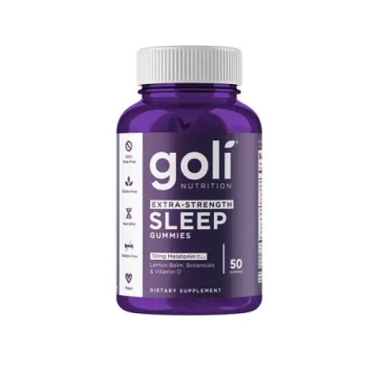 Goli Nutrition Extra Strength Dreamy Vegan Sleep Vitamin Gummies - 50ct image {7}