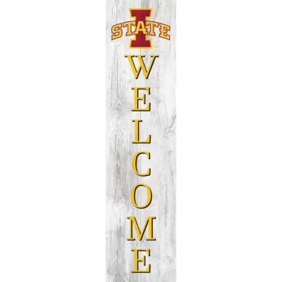 NCAA Iowa State Cyclones 48" Welcome Leaner image {3}