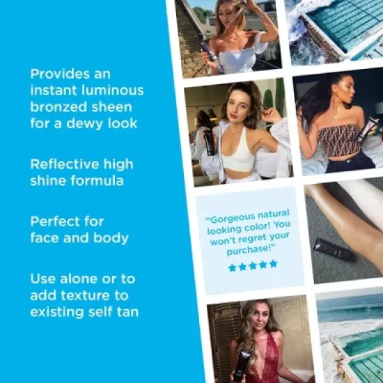 Bondi Sands GLO Matte Cream One Day Tan - 3.38 fl oz image {3}