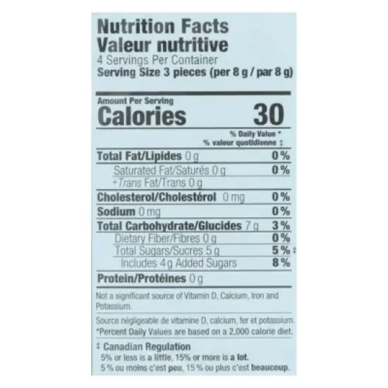 The Ginger People Super Strength Gin-Gins Strong Ginger Candy  - Case of 24/1.1 oz image {5}