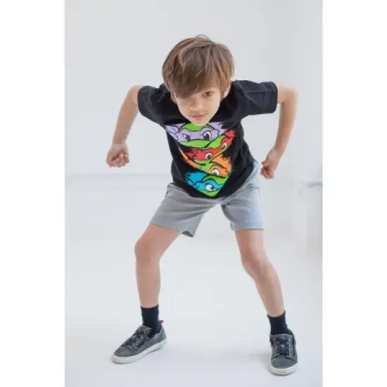 Teenage Mutant Ninja Turtles 3 Pack Pullover T-Shirts Little Kid to Big Kid image {4}